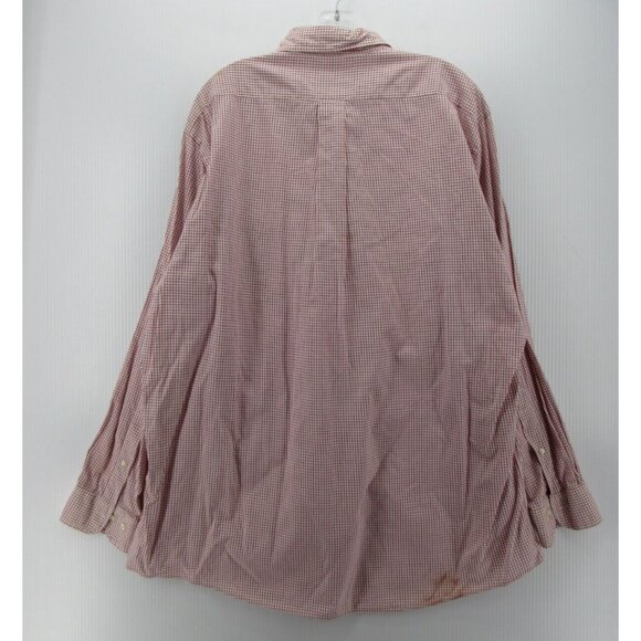 Brooks Brothers Shirt 17 Oxford Cloth OCBD Button Down Check Pocket * - Picture 6 of 10